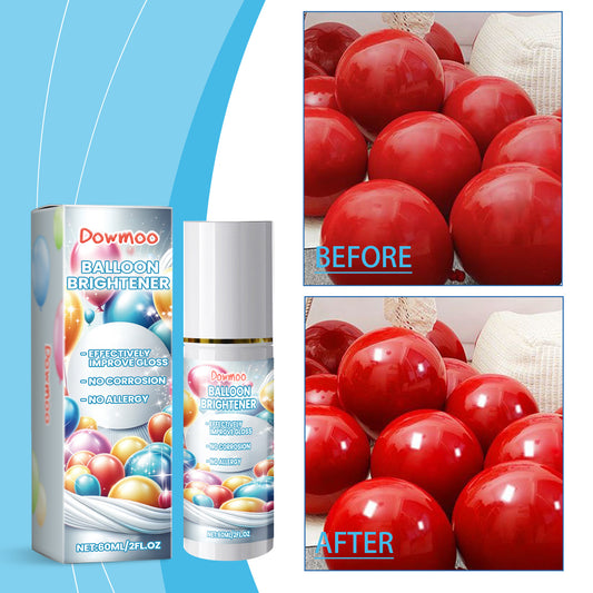 DOWMOO Balloon Decoration Brightening Spray Balloon surface texture gloss anti-oxidation long-lasting shine spray
