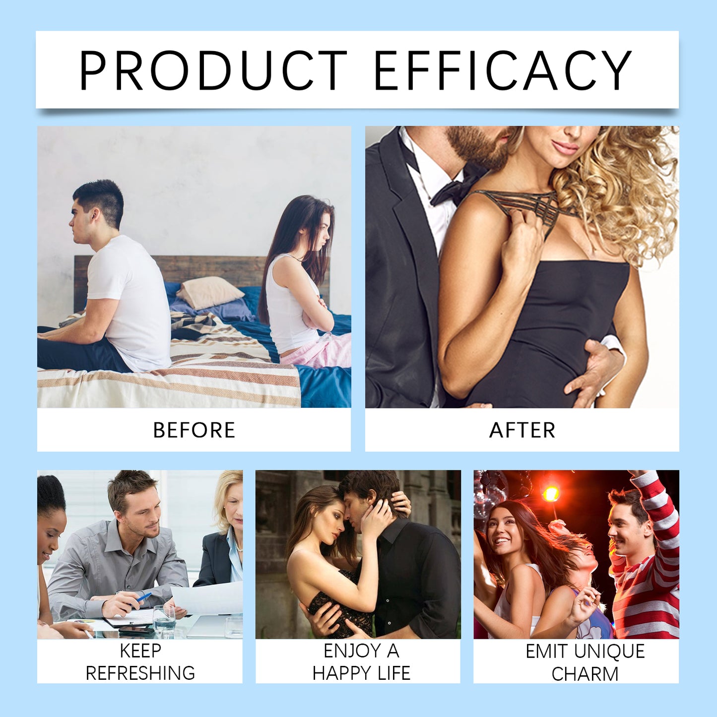 Roxelis Men's Cologne Portable Natural Fresh Non-Pungent Charm Bonus Gentle Fragrance Men's Eau de Toilette