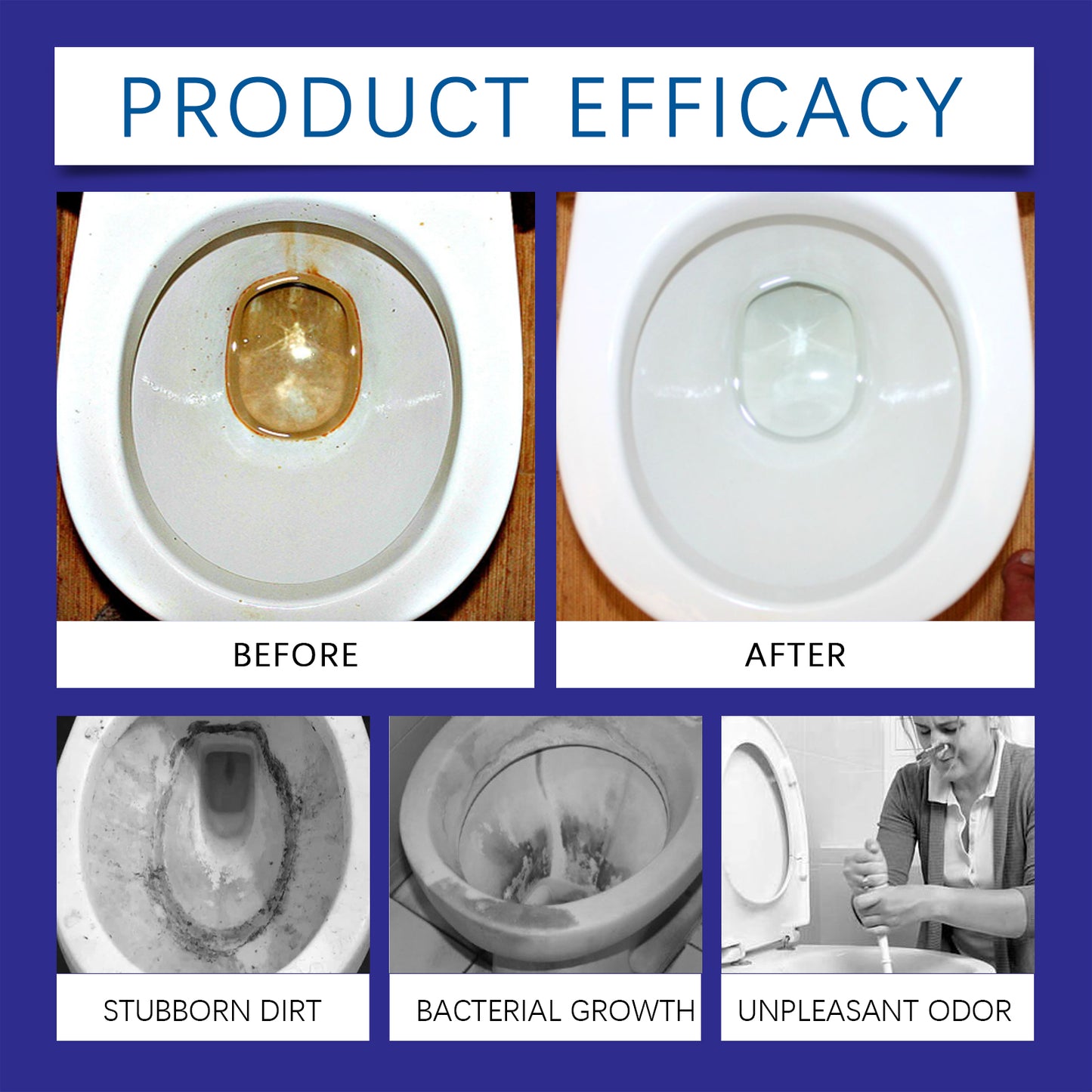 Jakehoe Toilet Foam Cleaner Toilet Deodorization Clean Dirt Urine Stains Household Environment Cleaning