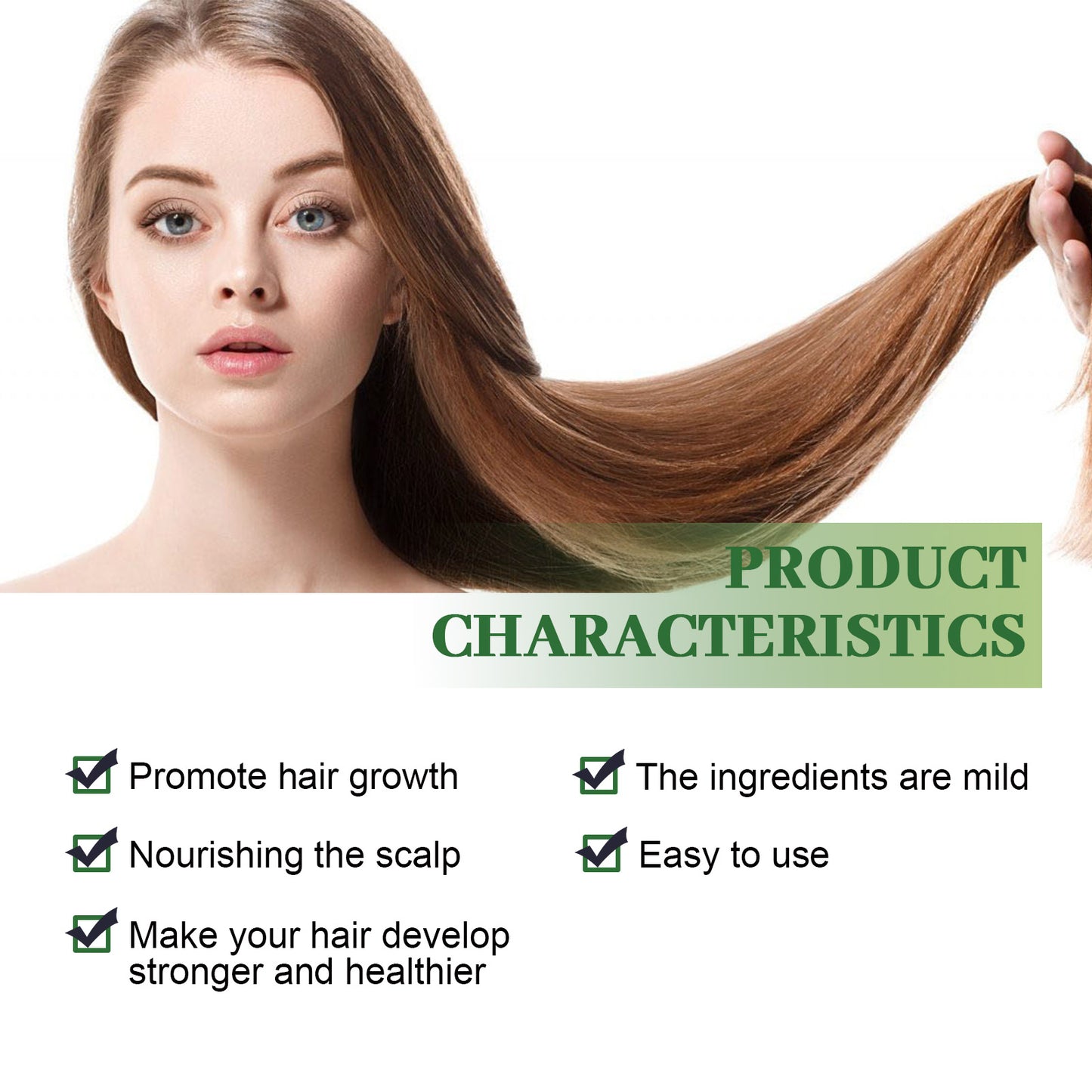 Hoegoa Rosemary Hair Treatment Oil Thick hair, smooth hair, dry and damaged hair care