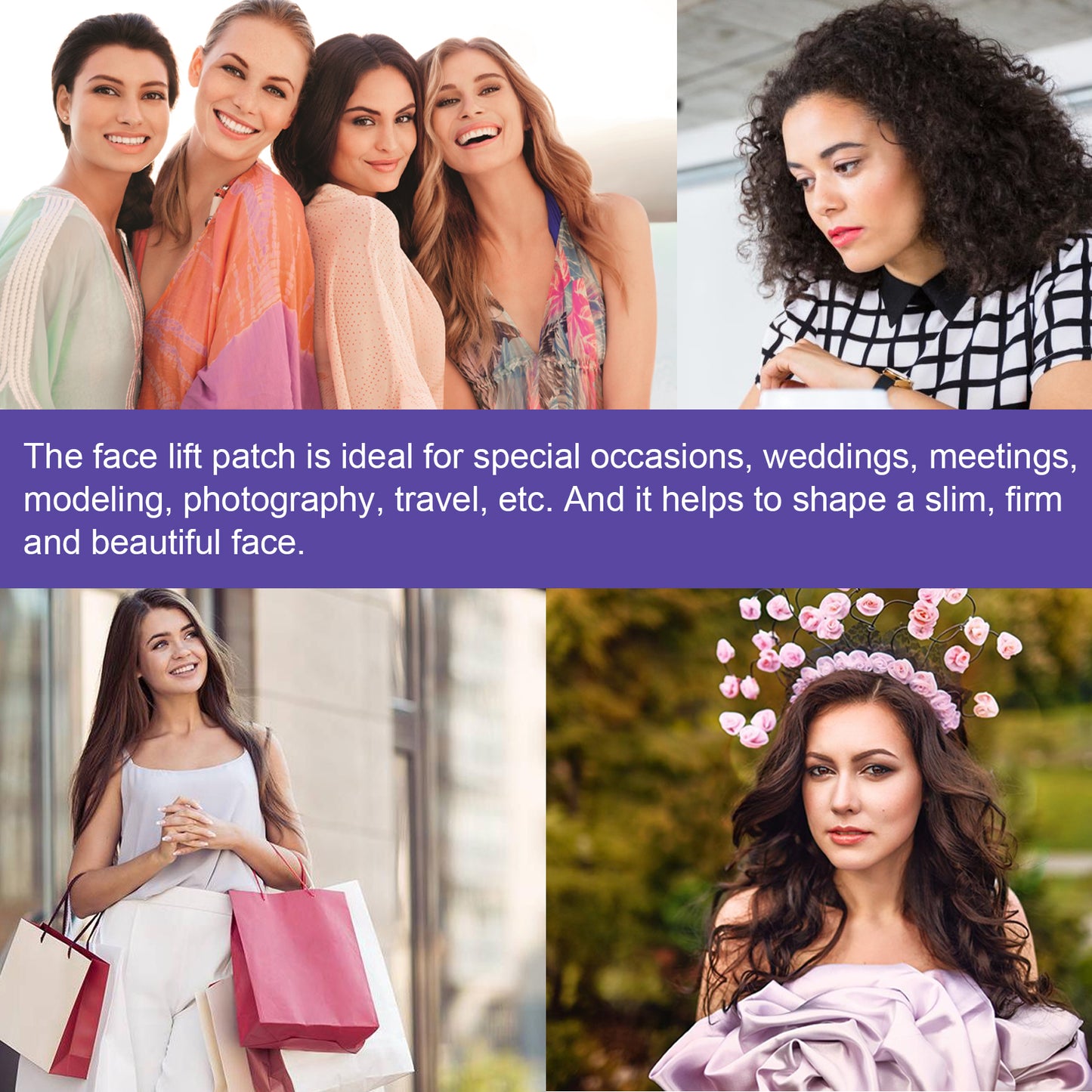 EELHOE Invisible Face Lifting Patch Tighten facial skin and contract chin muscles V Face Lifting and Shaping Patch