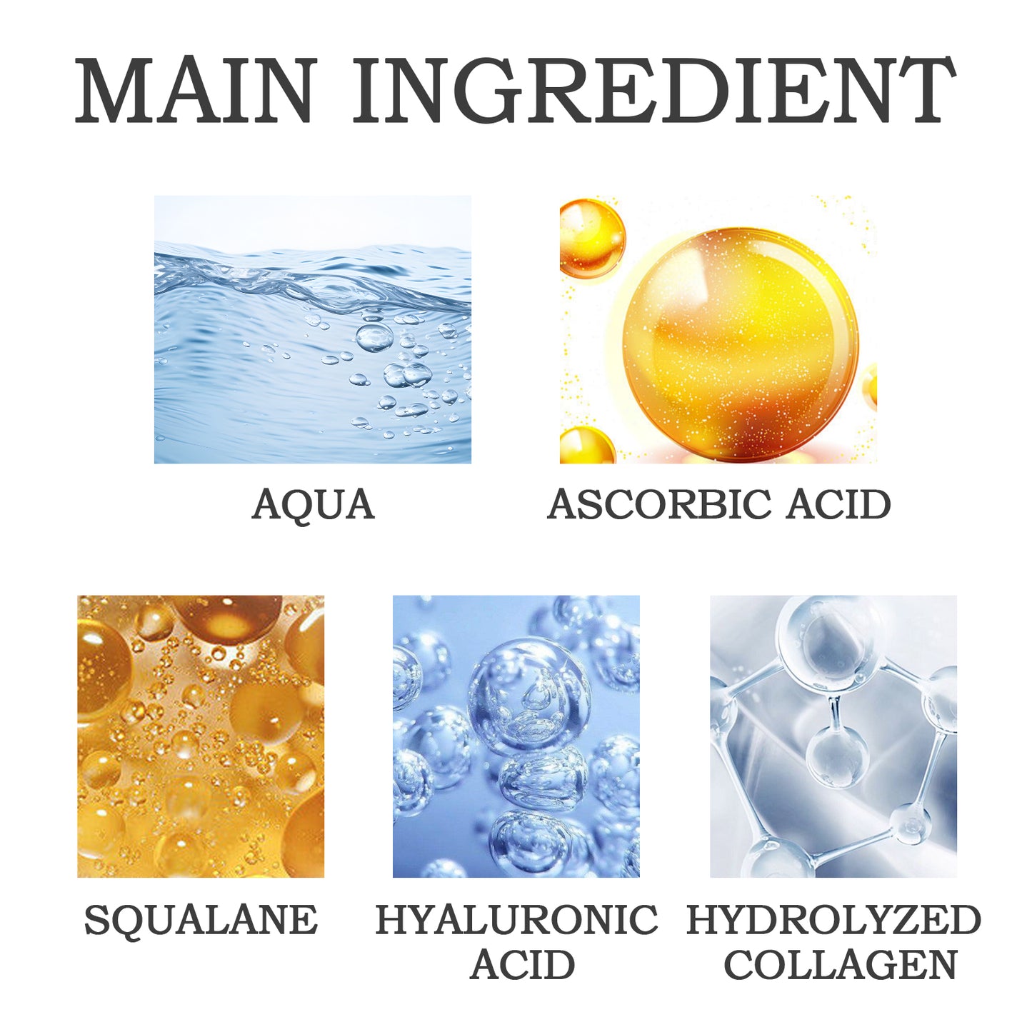 OUHOE Wrinkle Reducing Serum Firm facial skin, reduce fine lines and forehead wrinkles, brighten complexion essence lotion