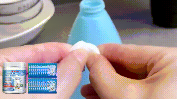 Jakehoe Refrigerator Cleaning Tablets Refrigerator Freezer Deep Cleaning Descaling Stain Removal Odor Removal Effervescent Tablets