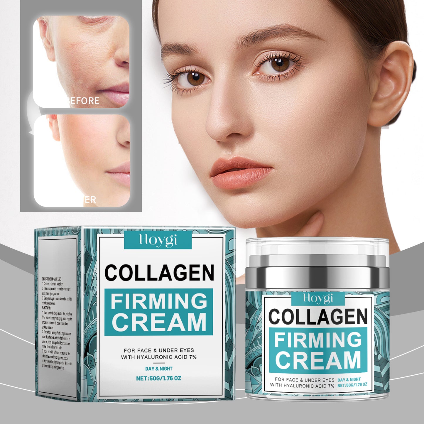 Hoygi Repair Cream Facial Skin Lifting Moisturizing Cream Repairing Skin Firming Care Cream