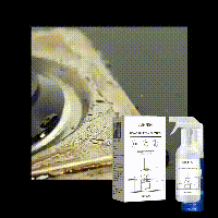 Jue-Fish Heavy Oil Stain Foam Cleaner Kitchen Stove Range Hood Sink Grease Remover Cleaner