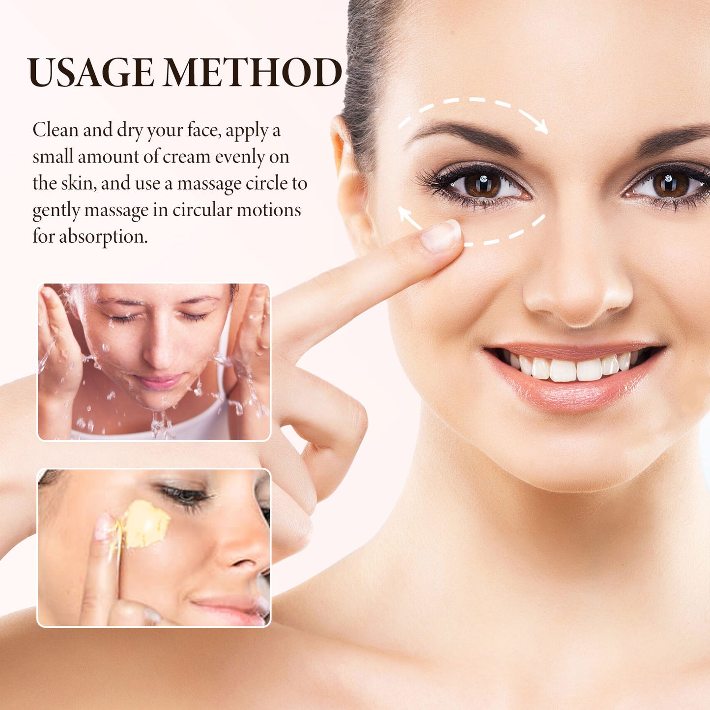 OUHOE Bee Venom Firming Cream Gentle Moisturizing Hydrating Nourishing Firming Skin Care Rejuvenating Cream