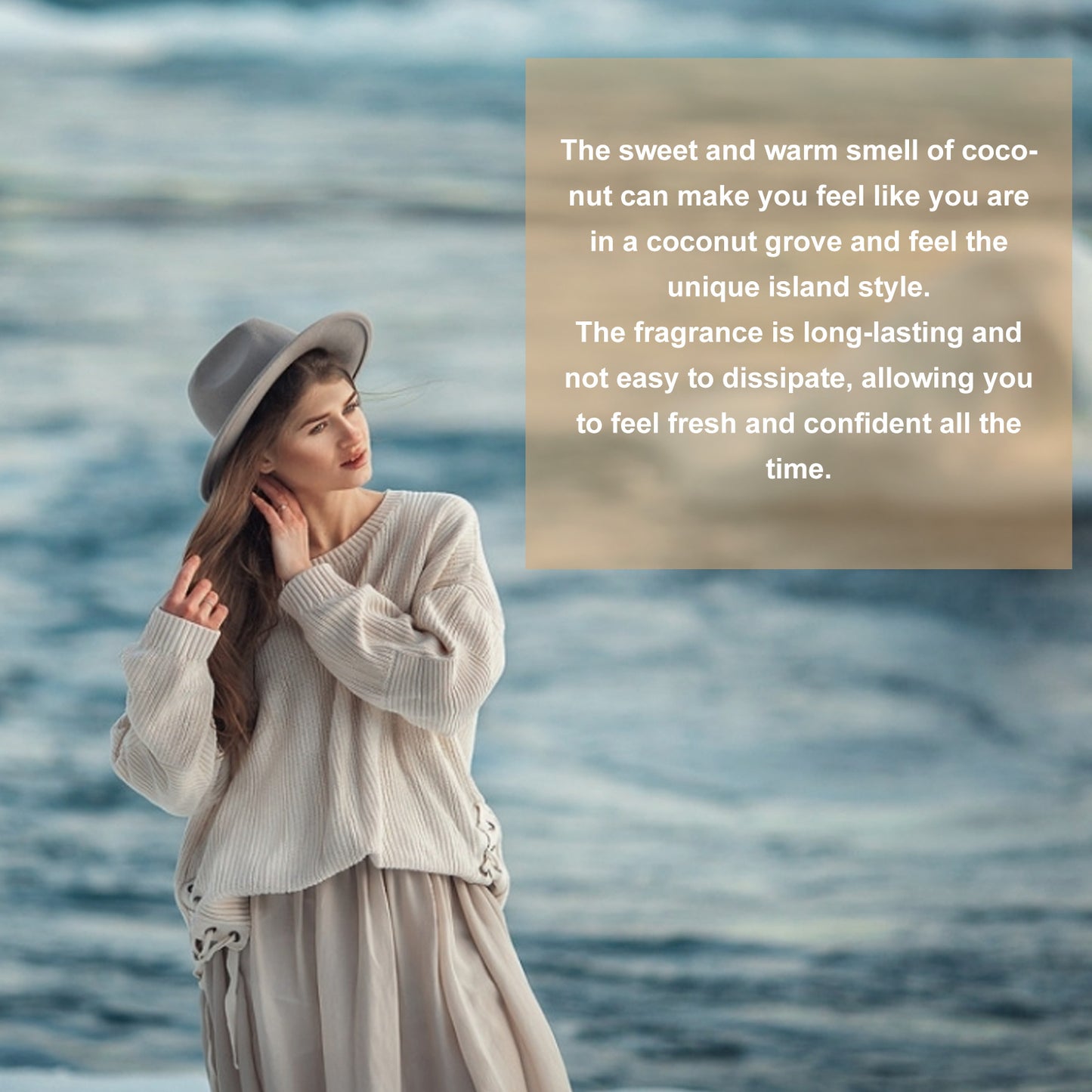 Roxelis Coconut Passion Perfume Spray Long-lasting fragrance fresh natural couple date portable atmosphere encounter perfume