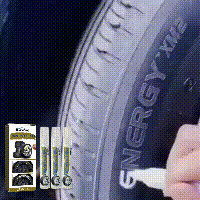 Rayhong Car Tire Marker Pen Compact Portable Waterproof Quick-Dry Drawing Marker Pen Graffiti Pen for Car Use
