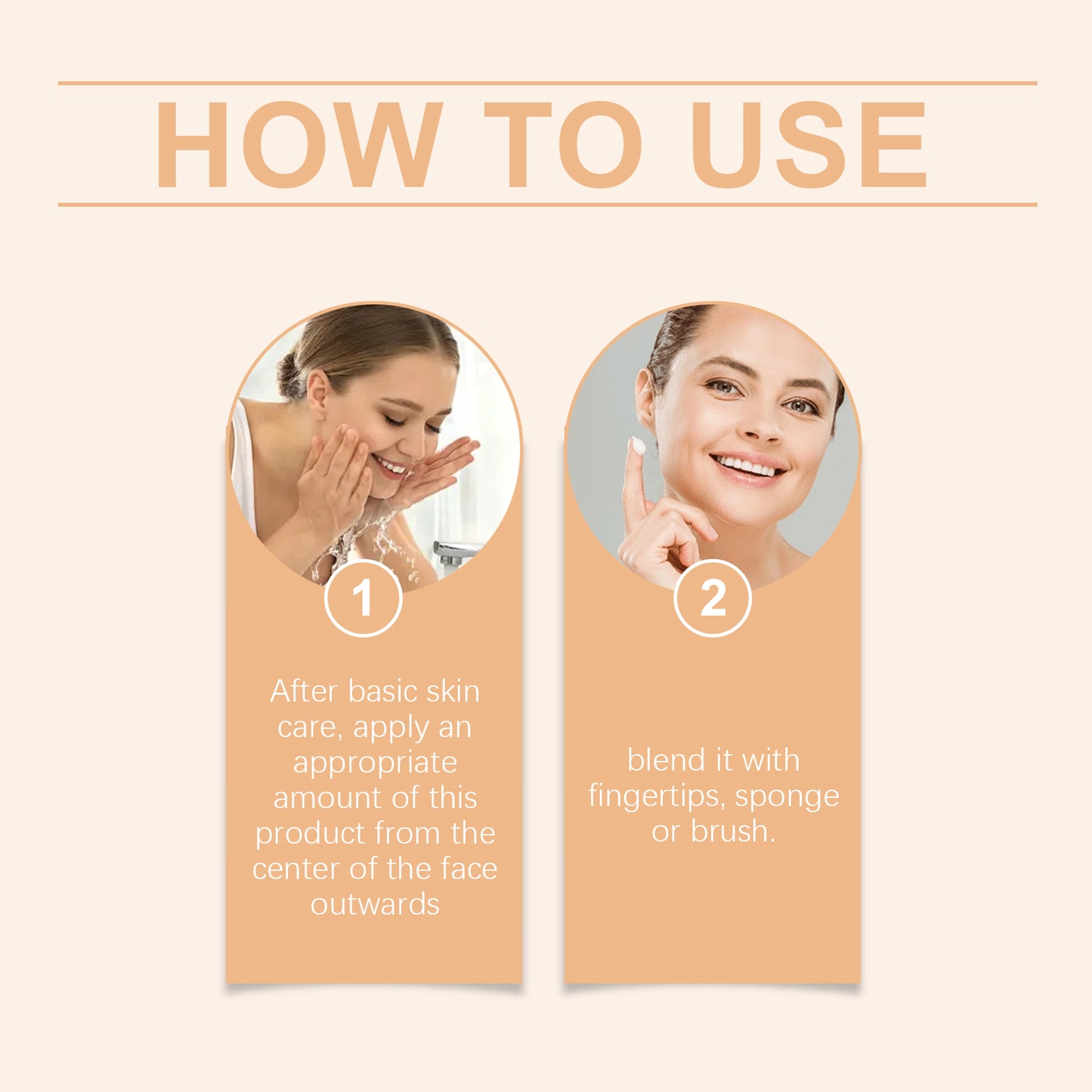 Hoygi Temperature Changing Concealer Foundation Moisturizing, refreshing, lightweight, non-cakey concealer, hydrating, long-lasting foundation