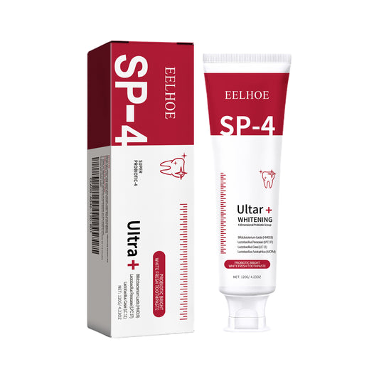 EELHOE Probiotic Whitening Toothpaste Clean teeth, eliminate bad breath, care for oral health, daily teeth cleaning, brightening care toothpaste
