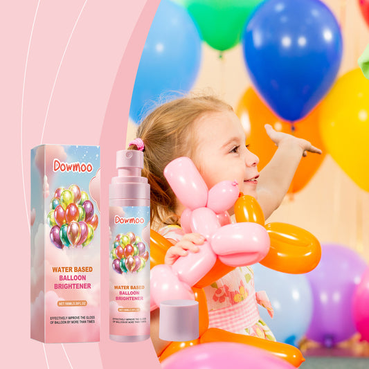 Dowmoo Balloon Brightener Scene Balloon Decoration Appearance Enhancement Glossy Long-lasting Portable Brightening Agent