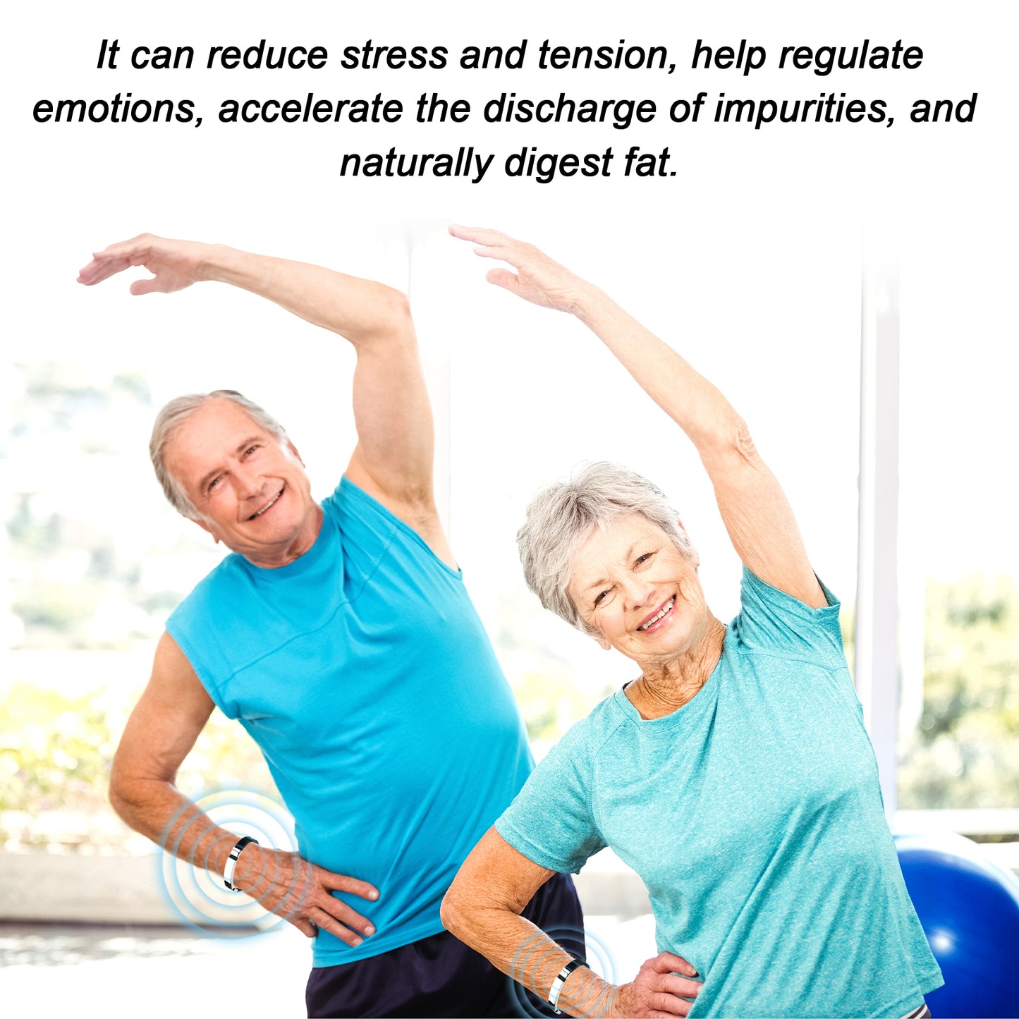 South Moon Ion Bracelet Firming Belly and Thigh Fat, Relieving Dizziness and Body Discomfort, Care Bracelet