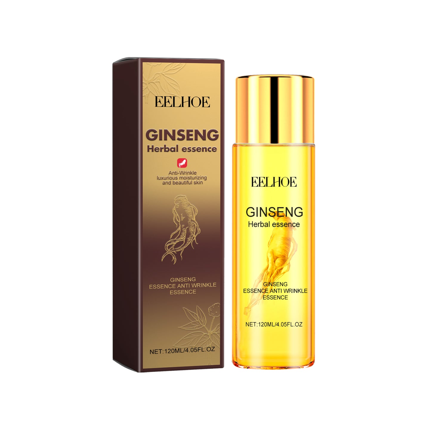 EELHOE Ginseng Anti-Wrinkle Rejuvenating Essence Reduce wrinkles, firm facial skin, make it smooth, supple, and elastic