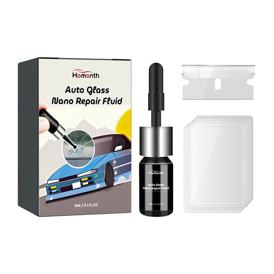 Homonth Automotive Glass Nano Repair Liquid Car Windshield Clear Vision Crack Repair Liquid
