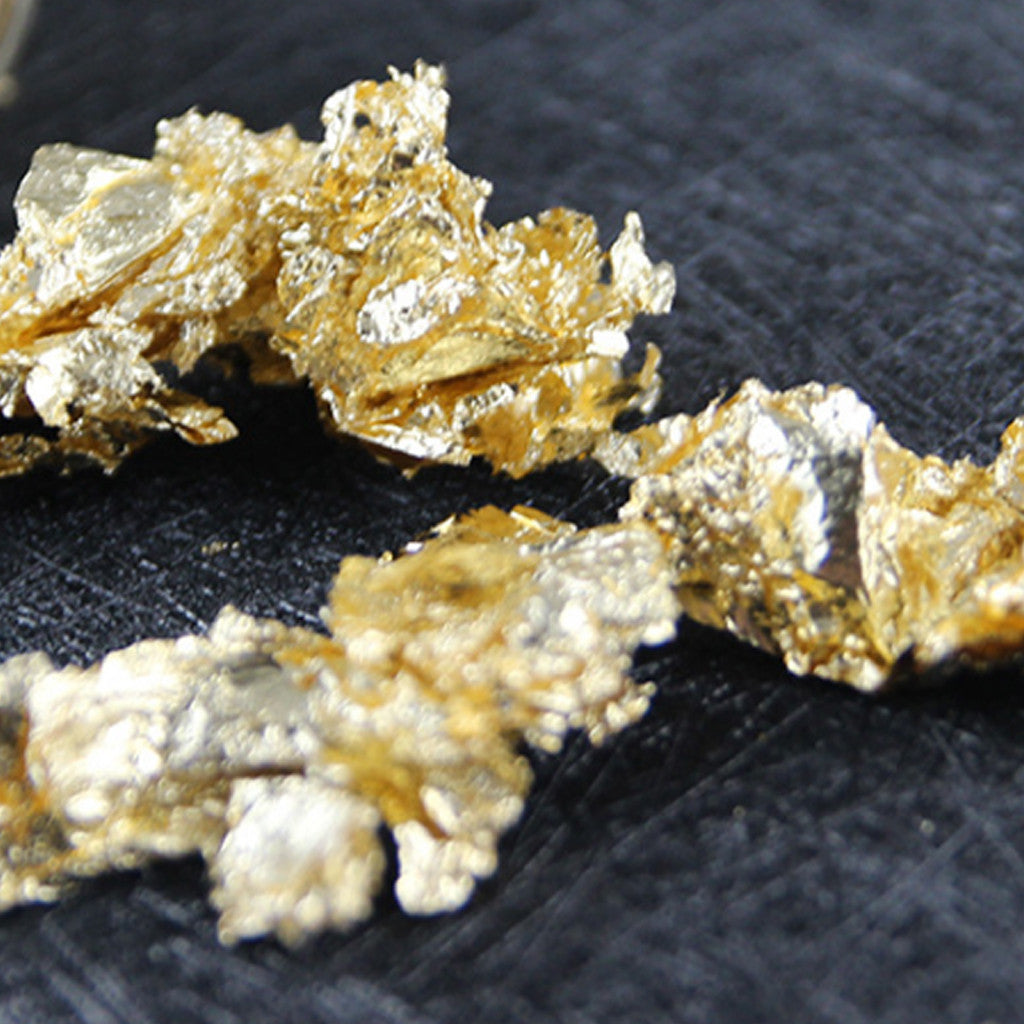 EELHOE Gold Foil Paper Pastry Decorations Pastry Decoration Mask Care Multi-use Decoration Supplies