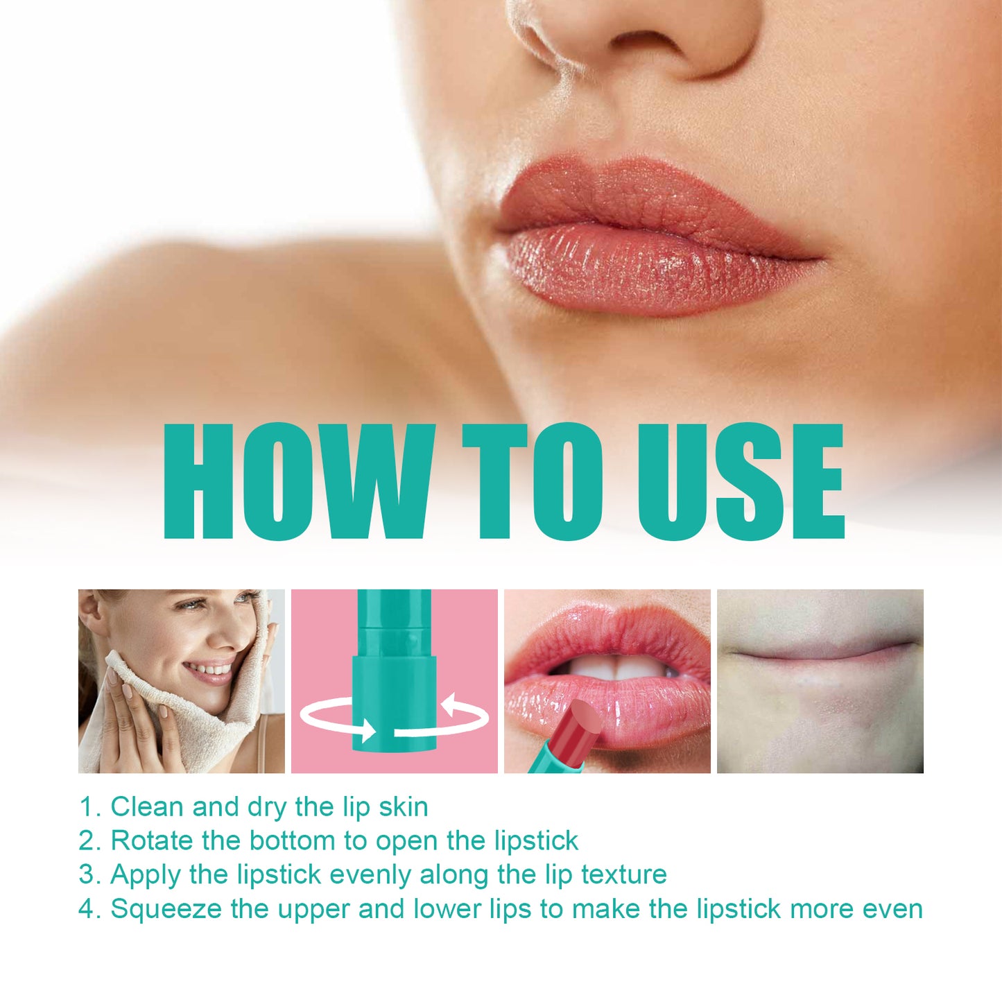 EELHOE Moisturizing Lip Care Lip Gloss Reduce Lip Lines, Dryness, and Dead Skin, Moisturize, Plump, and Full Lips Lip Gloss