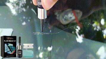 Homonth Car Windshield Repair Kit Car glass crack and scratch multifunctional adhesive repair fluid