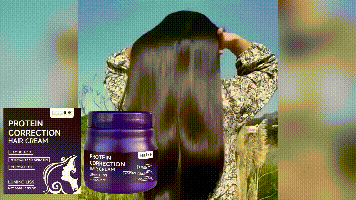 EELHOE Protein Hair Straightening Cream Moisturizing, nourishing, anti-frizz, smooth hair care, hair quality repair, no straightening needed