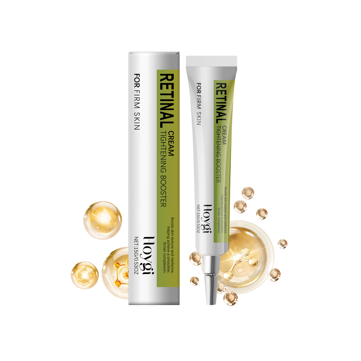 Hoygi Retinol Firming Eye Cream Gentle Care Nourishing Eye Skin Elastic Moisturizing Eye Cream