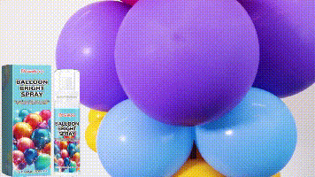 Dowmoo Balloon Highlight Spray Anti-oxidation maintains balloon appearance brightness enhances glossiness scene decoration