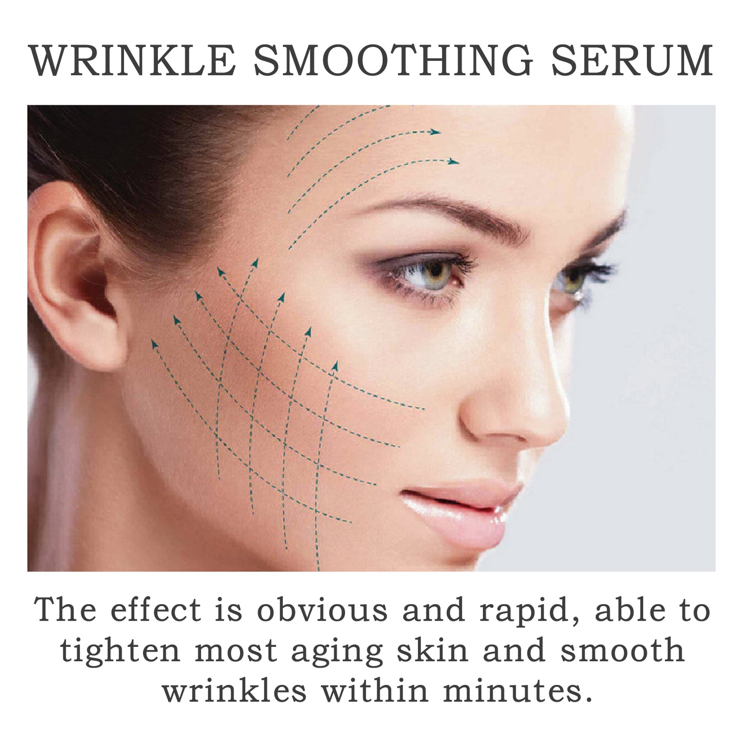 OUHOE Wrinkle Reducing Serum Firm facial skin, reduce fine lines and forehead wrinkles, brighten complexion essence lotion