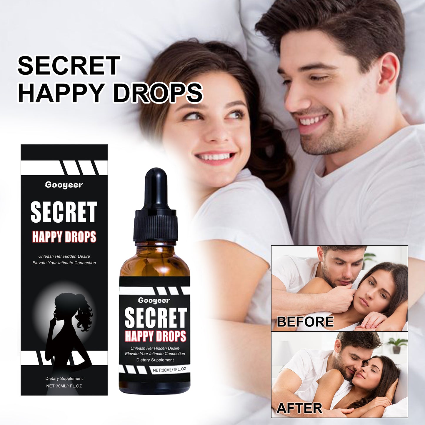 Googeer Secret Pleasure Drops Body Therapy