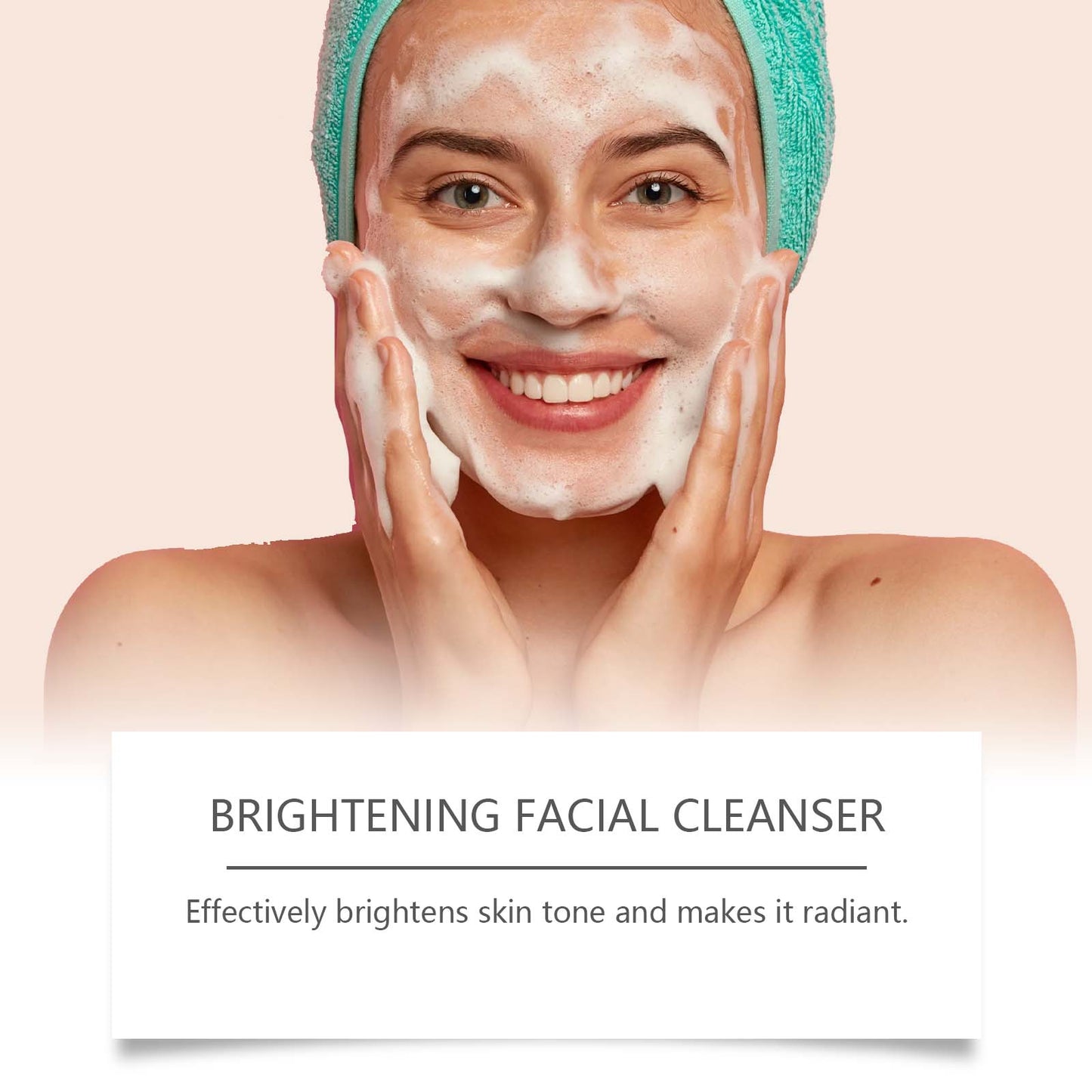 Jaysuing Turmeric Cleansing Cleanser Cleans facial oil, moisturizes skin without tightness