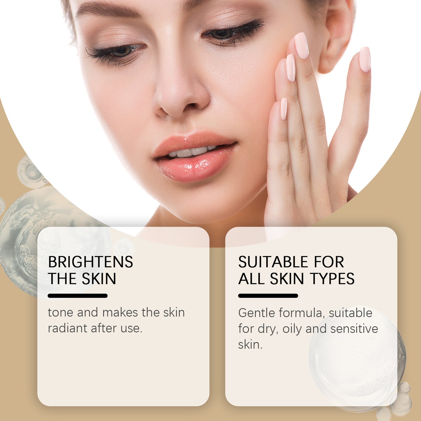 OceAura Rice Moisturizing Exfoliating Liquid Moisturizing, hydrating, gentle exfoliating, skin care, and softening lotion