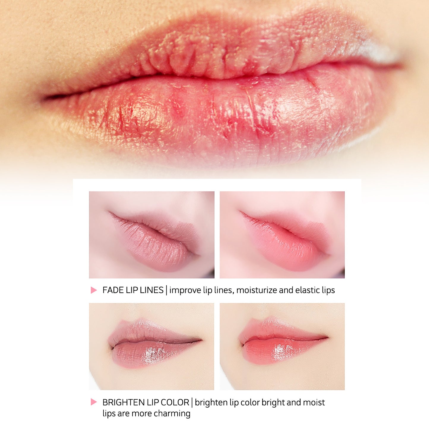 West&Month Jelly Lip Mask Moisturizing and hydrating lip wrinkle reduction nourishing lip skin sleeping jelly lip mask