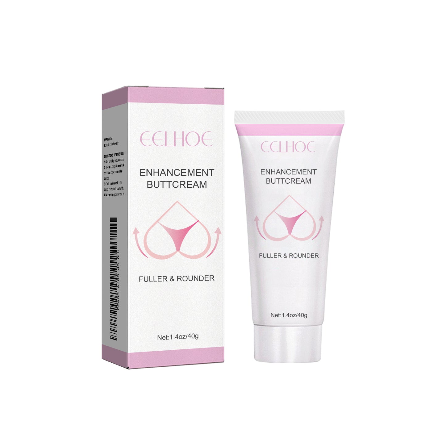 EELHOE Hip Plumping Cream Hip Massage Firming Skin Plumping Butt Lifting Peach Butt Shaping Care Cream