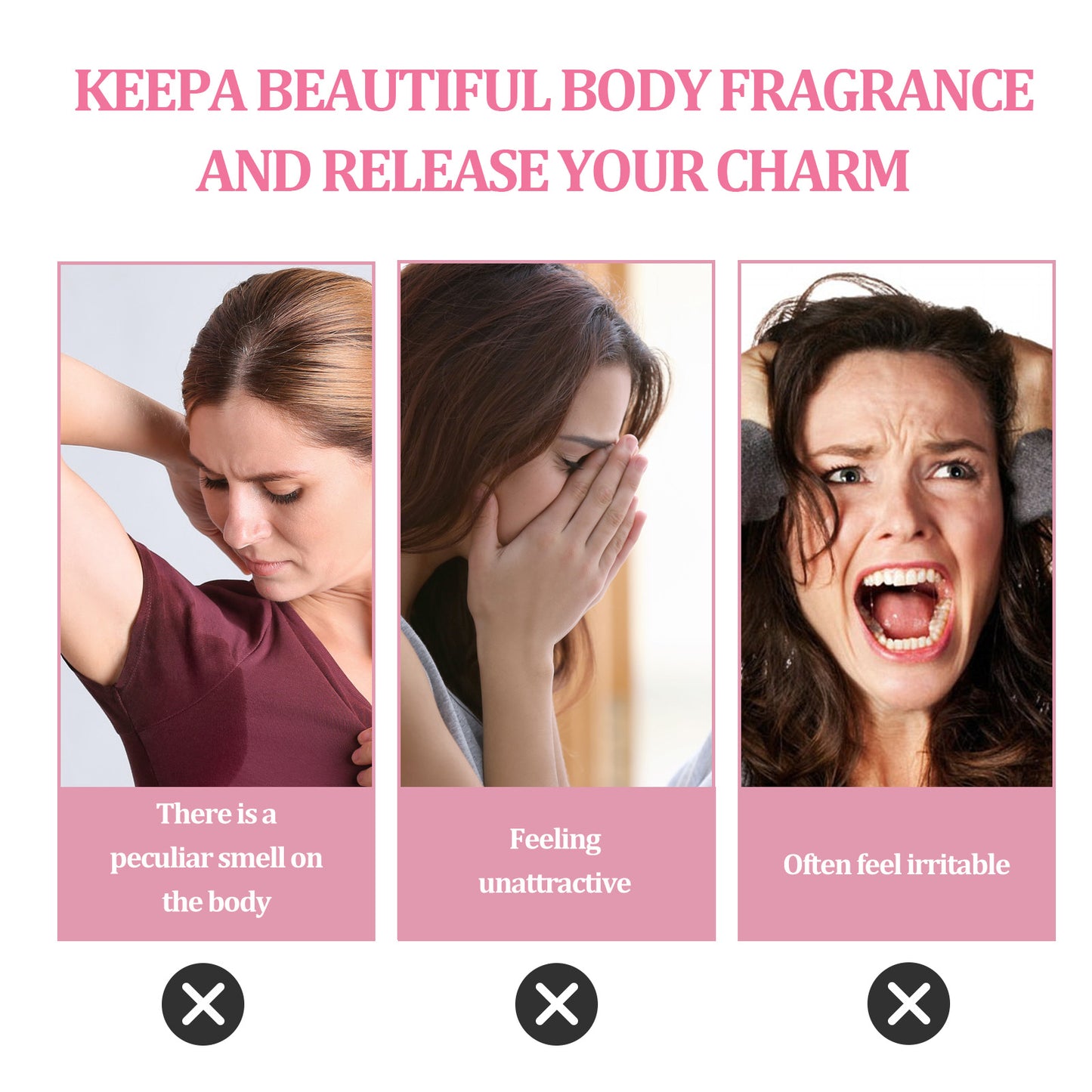 Roxelis Pheromone Perfume Rose fresh and elegant perfume, exudes charm during dates, long-lasting fragrance for women