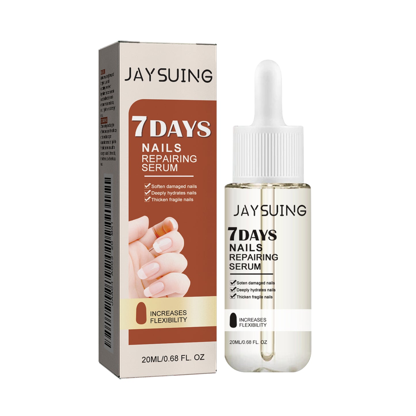 Jaysuing 7Nail Care Essence Onychomycosis Hand and Foot Nail Nutritional Cleansing Care Essence