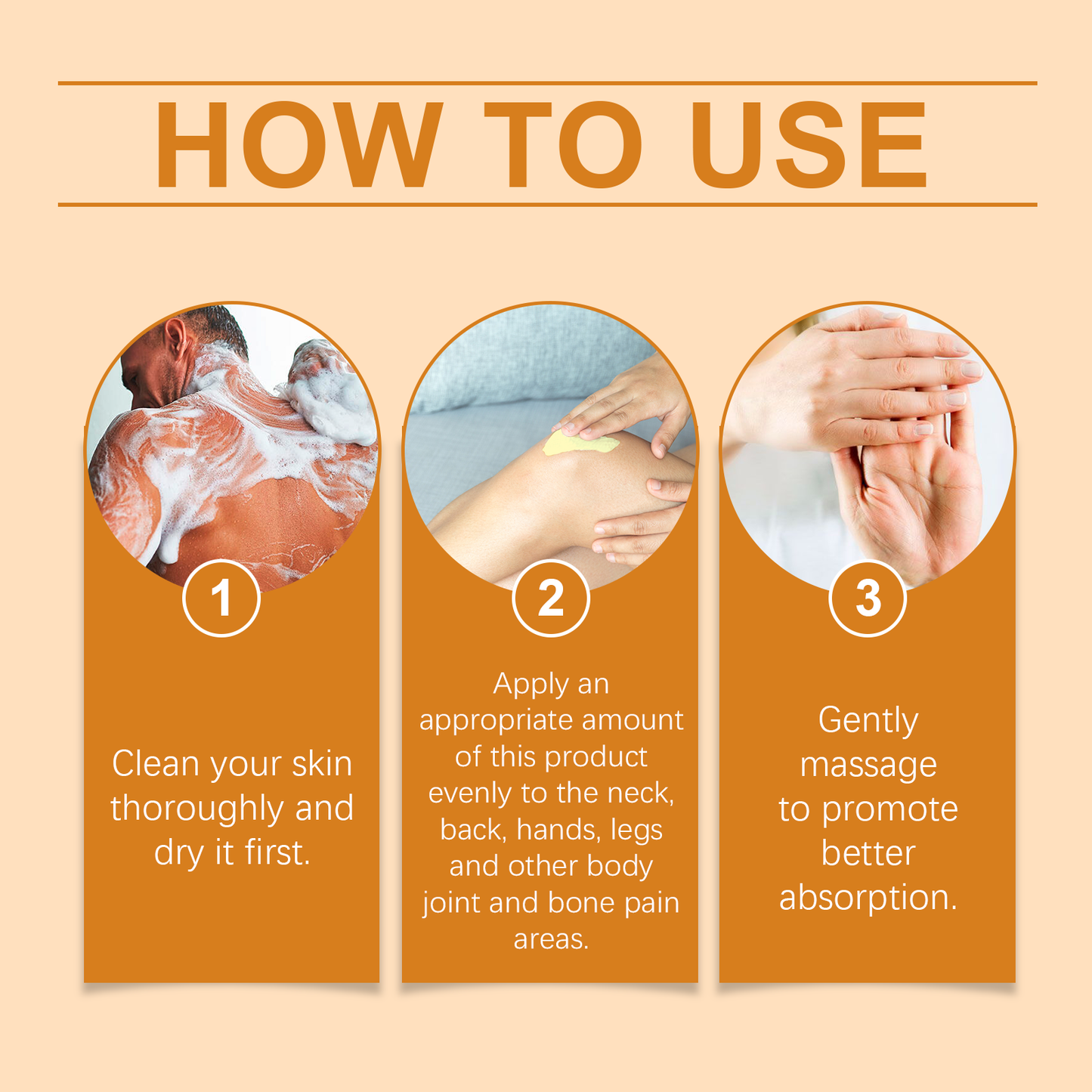 Wiyun Joint Relief Cream Soothing Daily Joint Muscle Vitality Boost Gentle Application Body Care Cream