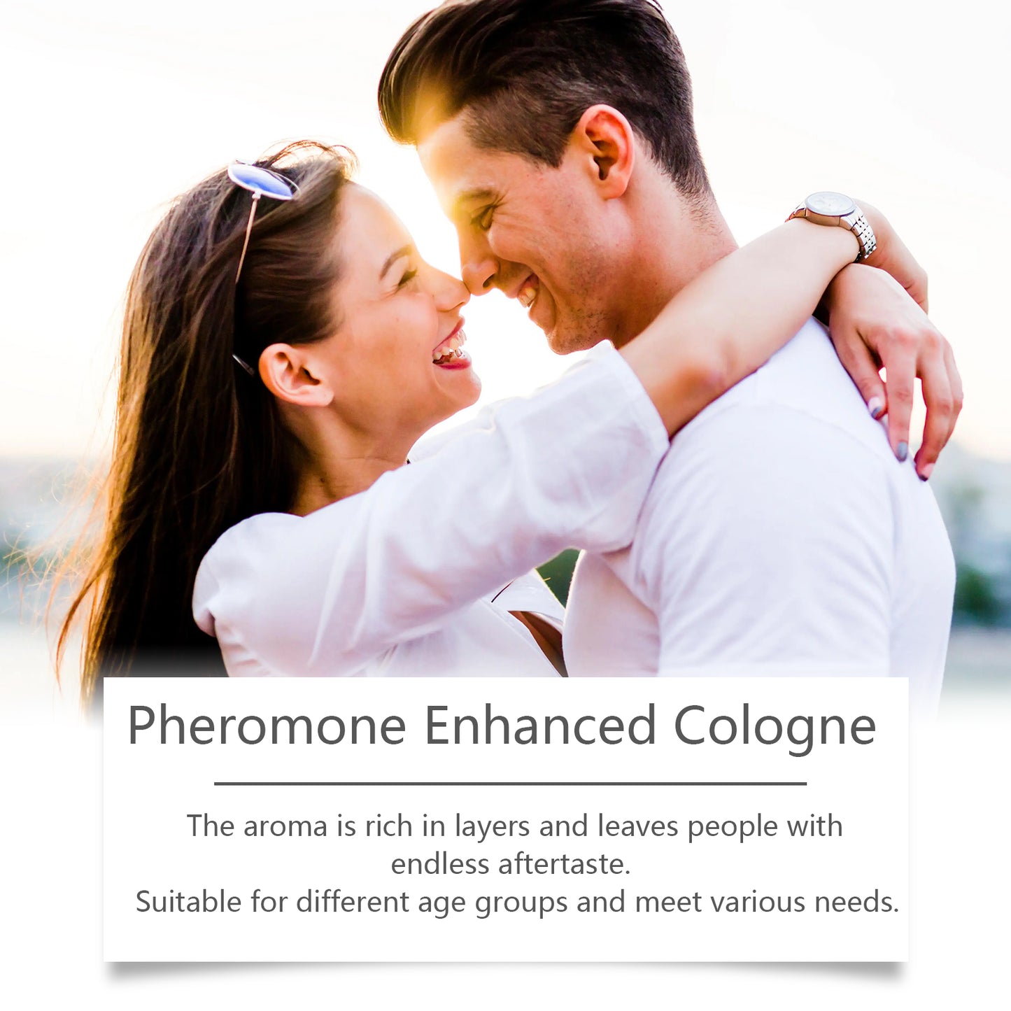 Roxelis Men's Cologne Portable Natural Fresh Non-Pungent Charm Bonus Gentle Fragrance Men's Eau de Toilette