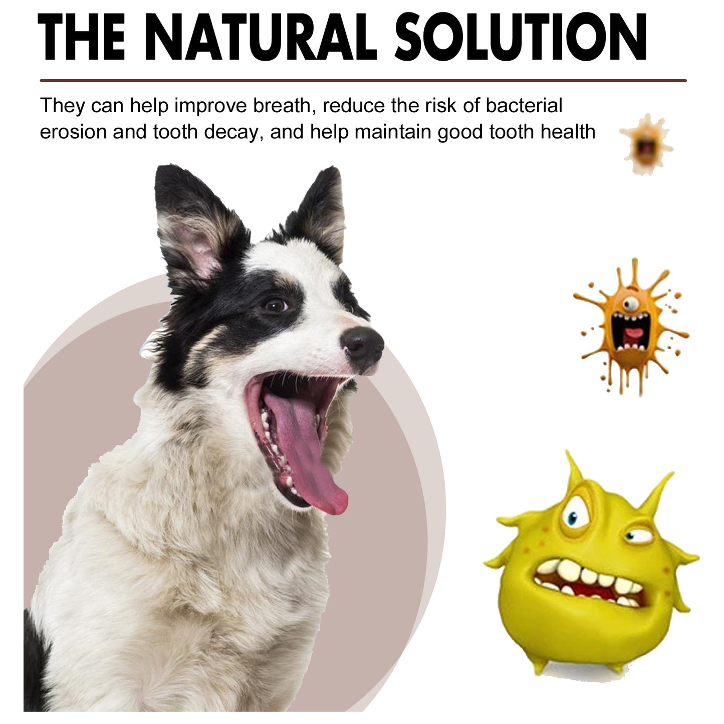 Yegbong Pet Teeth Cleaning Spray Dog and Cat Tartar and Stain Removal Oral Cleaning Spray
