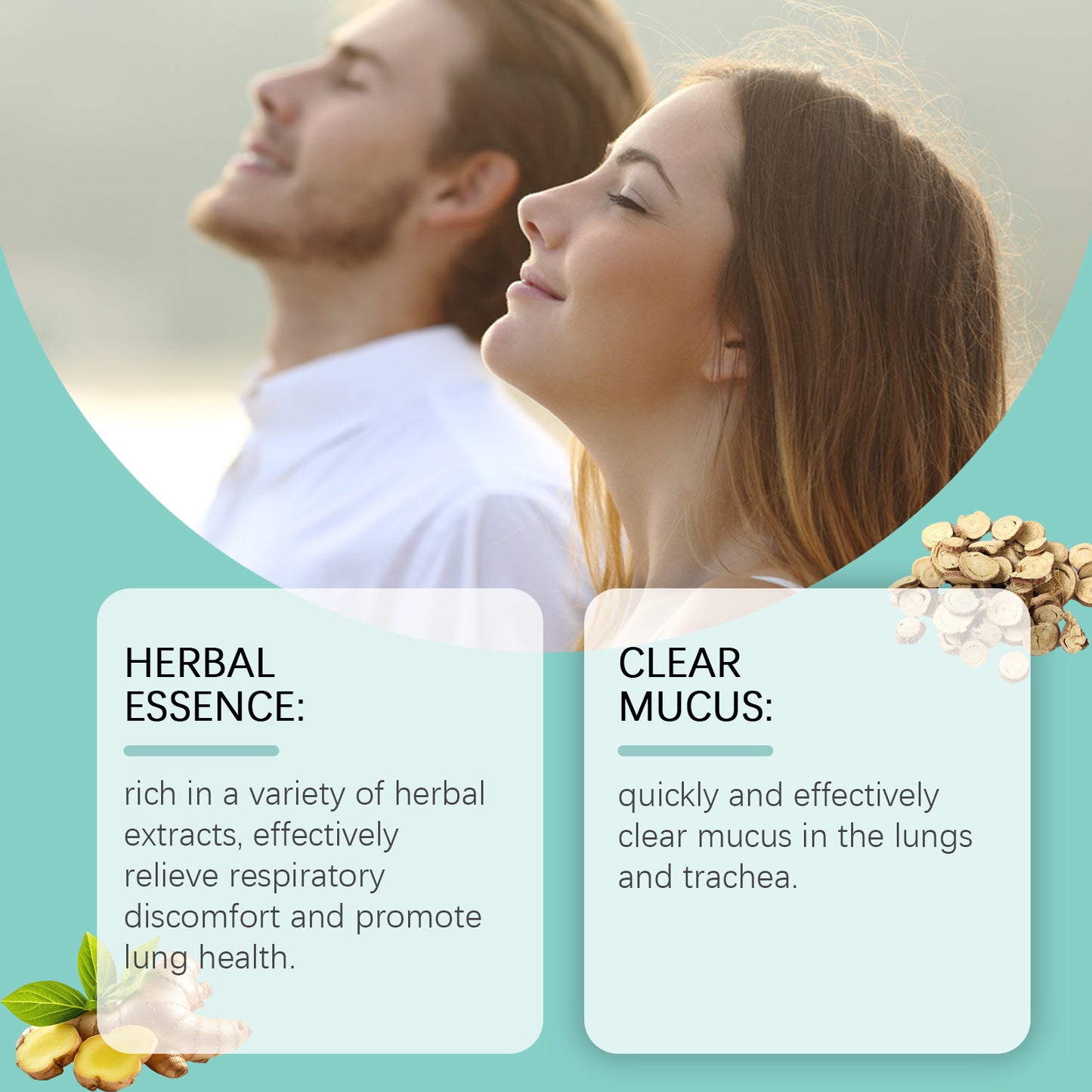 Houkea Herbal Nasal Spray Nose Cleansing Gentle Care Nose Discomfort Daily Refreshing Nasal Spray