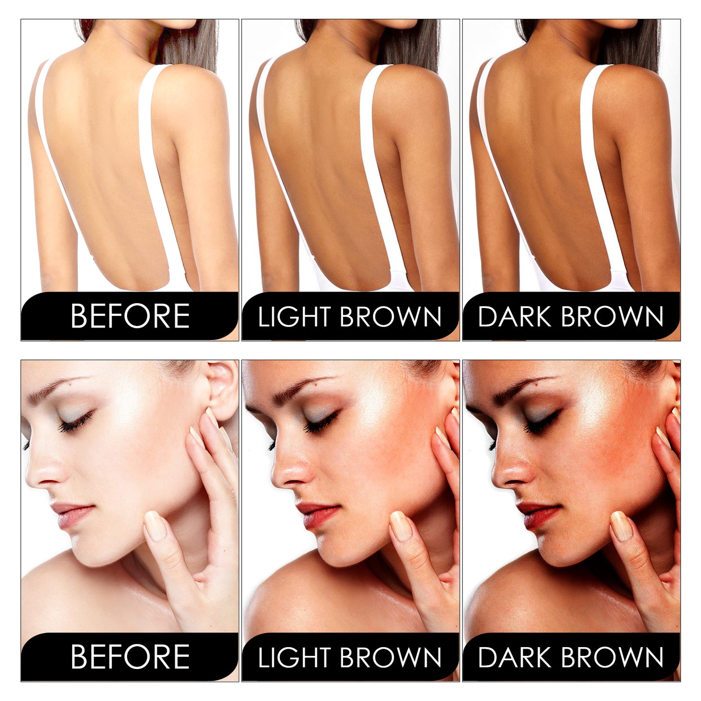 OceAura Blackening Mousse Summer Outdoor Beach Sun Protection Hydrating Moisturizing Beauty Natural Fashion Wheat Color