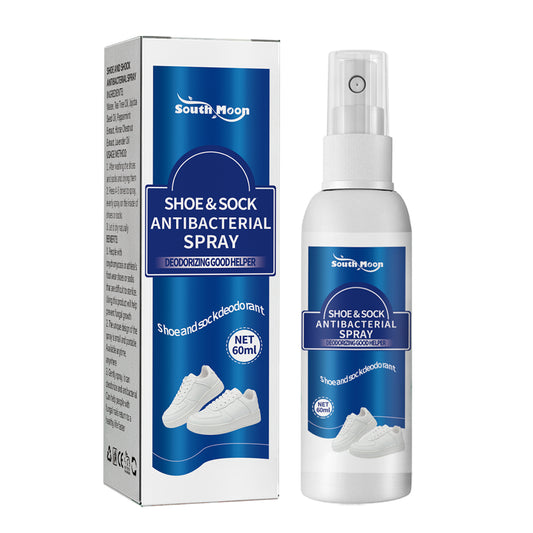 South Moon Shoe and Sock Deodorizing Spray Shoe and Sock Cleaner for Sweaty Feet, Deodorizing and Refreshing Shoe Cabinet Freshener