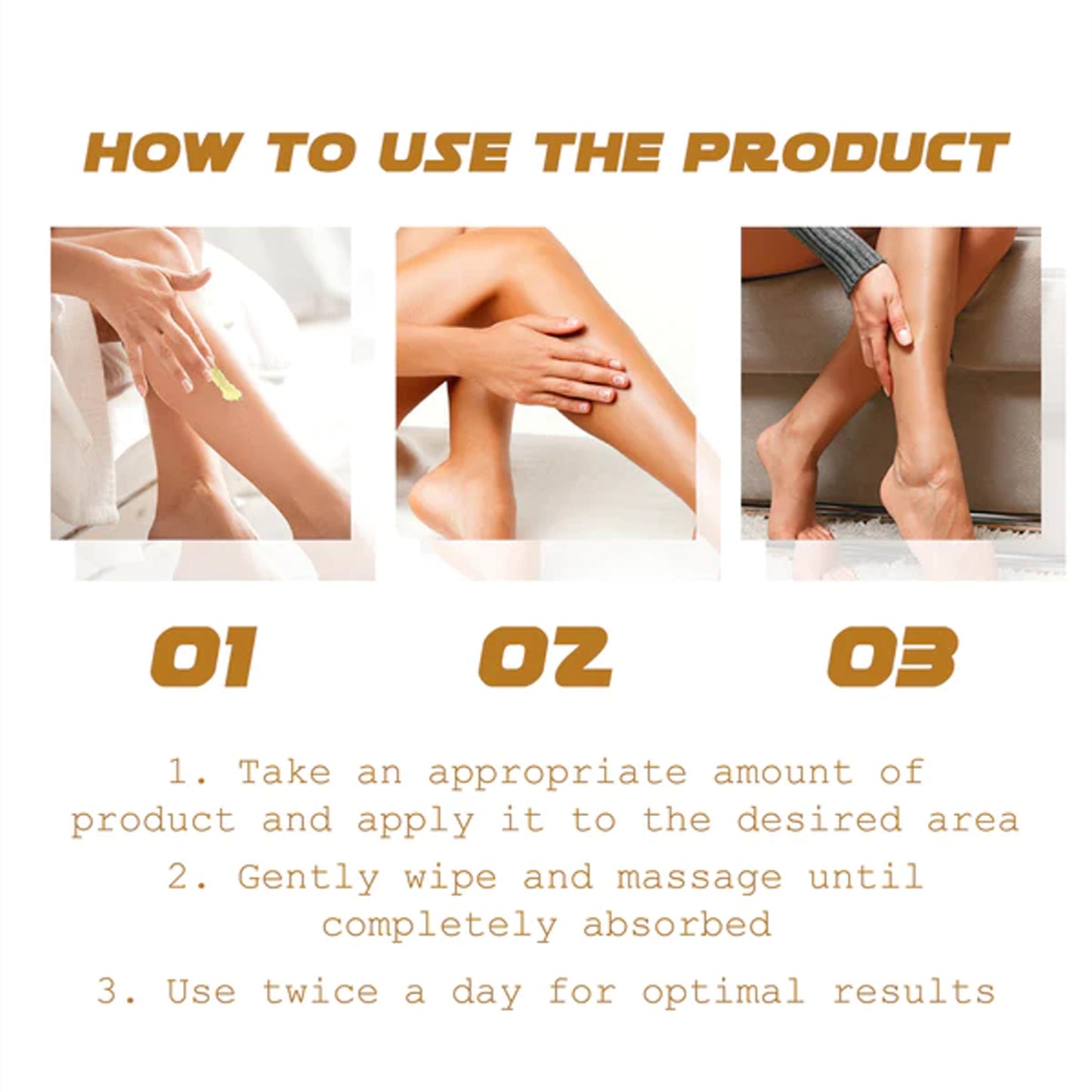 Ximonth Varicose Vein Massage Cream Relieve Soreness Leg Massage Varicose Earthworm Leg Vein Care Cream