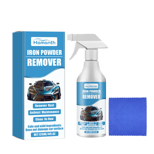 Homonth Car Iron Powder Rust Remover Car Paint Tire Rust Removal Polishing Cleaning Rust Stain Refurbishing Agent