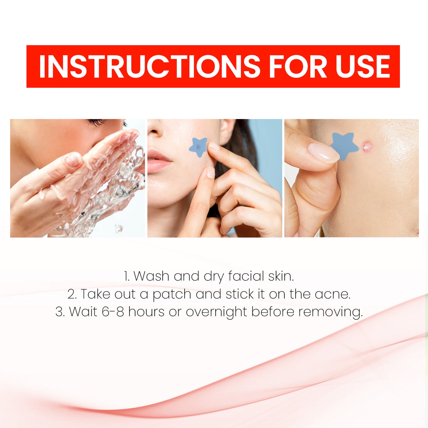 Jaysuing Star Colorful Acne Patch Repair acne scars and marks, fade acne spots and blemishes, cover acne and pimples