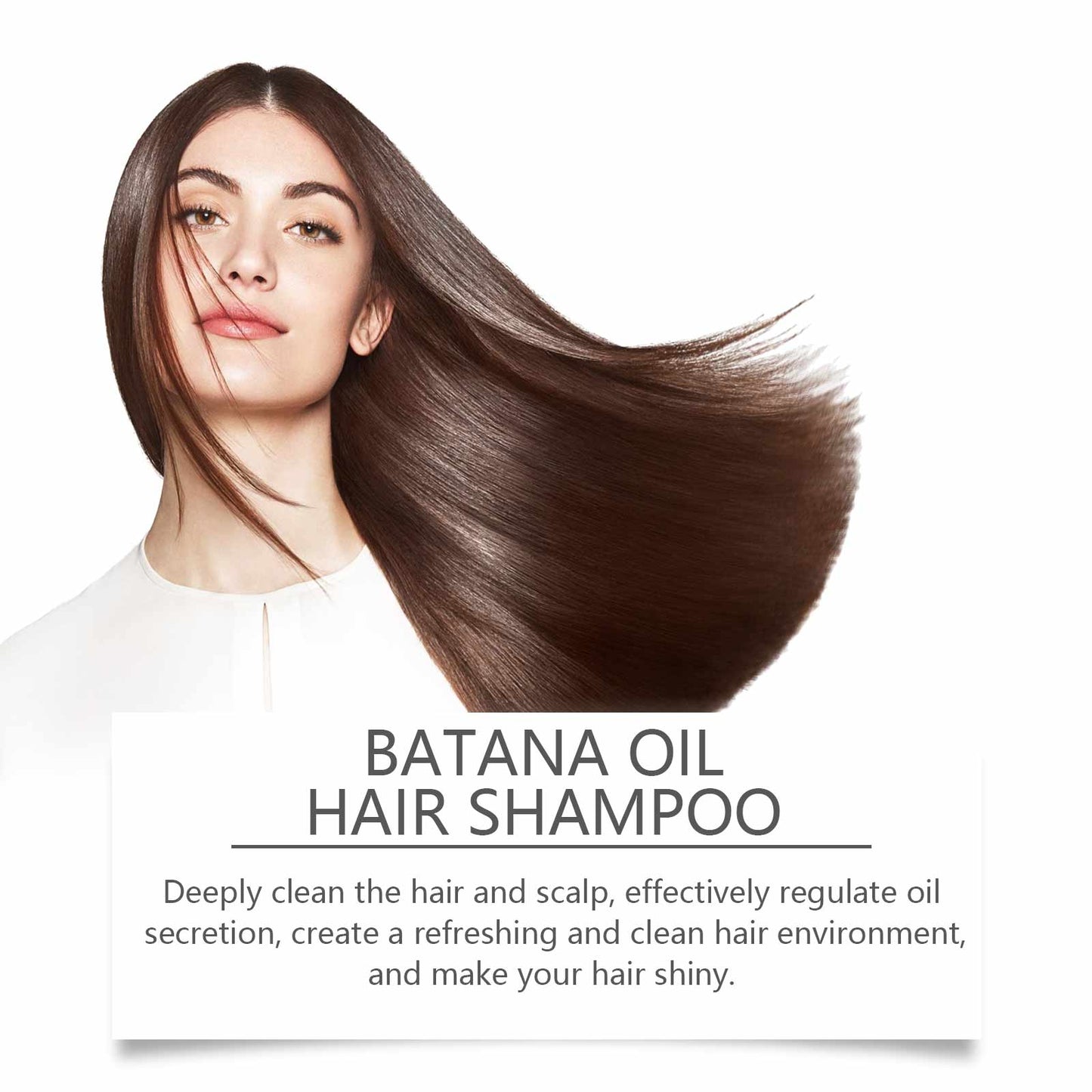 EELHOE Volumising Shampoo Bata Na Smooth and Clean, No Frizz, Oil Control, Increases Fluffy Volume