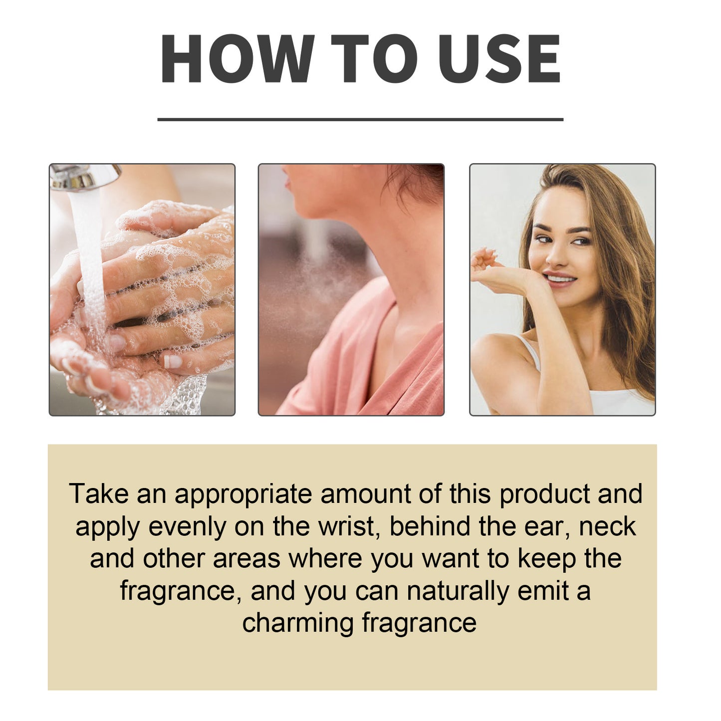 OUHOE Charm Perfume Natural Fresh Niche Long-lasting Fragrance Portable Couple Date Atmosphere Perfume