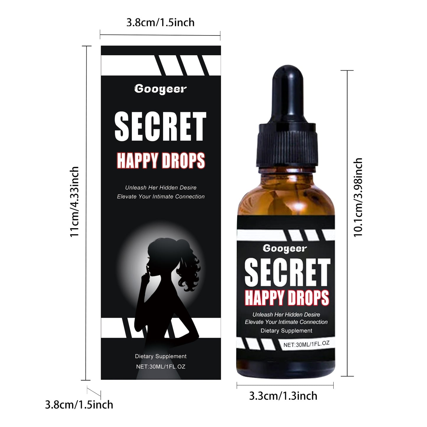 Googeer Secret Pleasure Drops Body Therapy