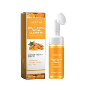 Jaysuing Turmeric Cleansing Cleanser Cleans facial oil, moisturizes skin without tightness