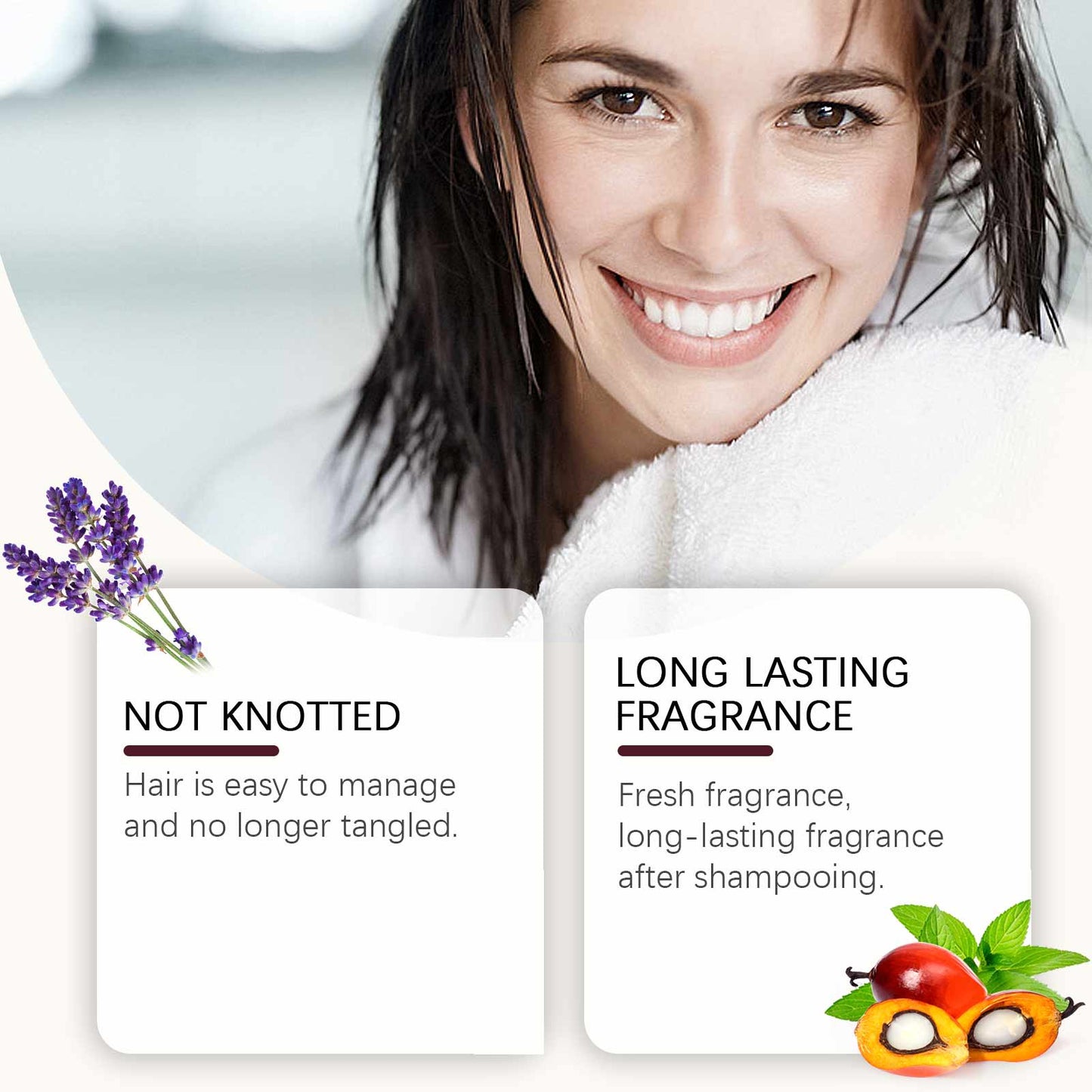 EELHOE Volumising Shampoo Bata Na Smooth and Clean, No Frizz, Oil Control, Increases Fluffy Volume