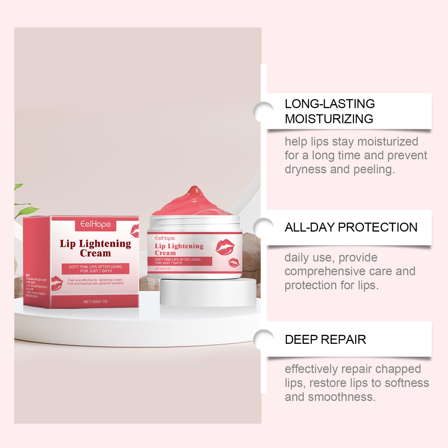 Eelhope Moisturizing Lip Balm Moisturizing and hydrating lip care balm