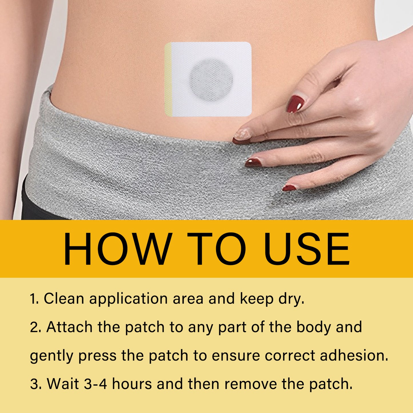 South Moon Bee Venom Slimming Patch Enhance Body Curves, Tighten Arms, Reduce Body Fat, Shaping Body, Beauty Body