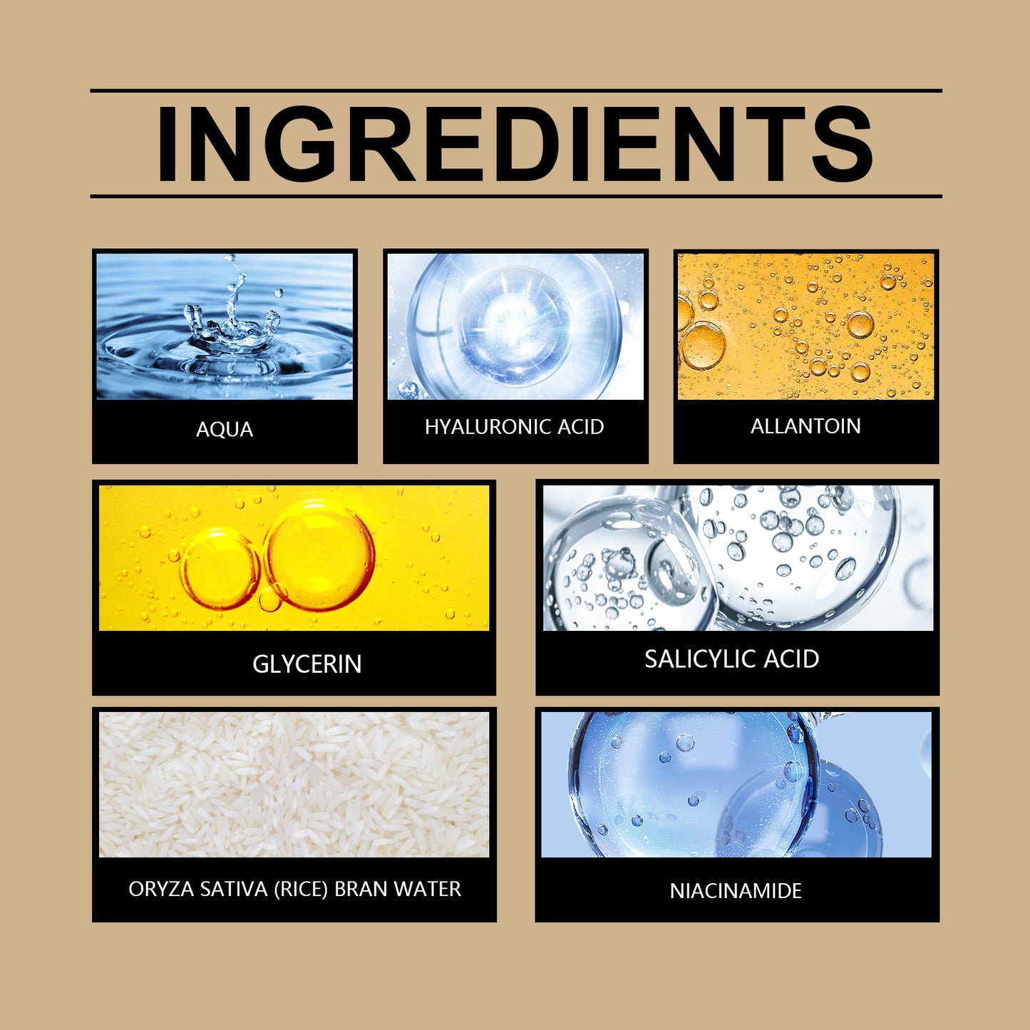 OceAura Rice Moisturizing Exfoliating Liquid Moisturizing, hydrating, gentle exfoliating, skin care, and softening lotion