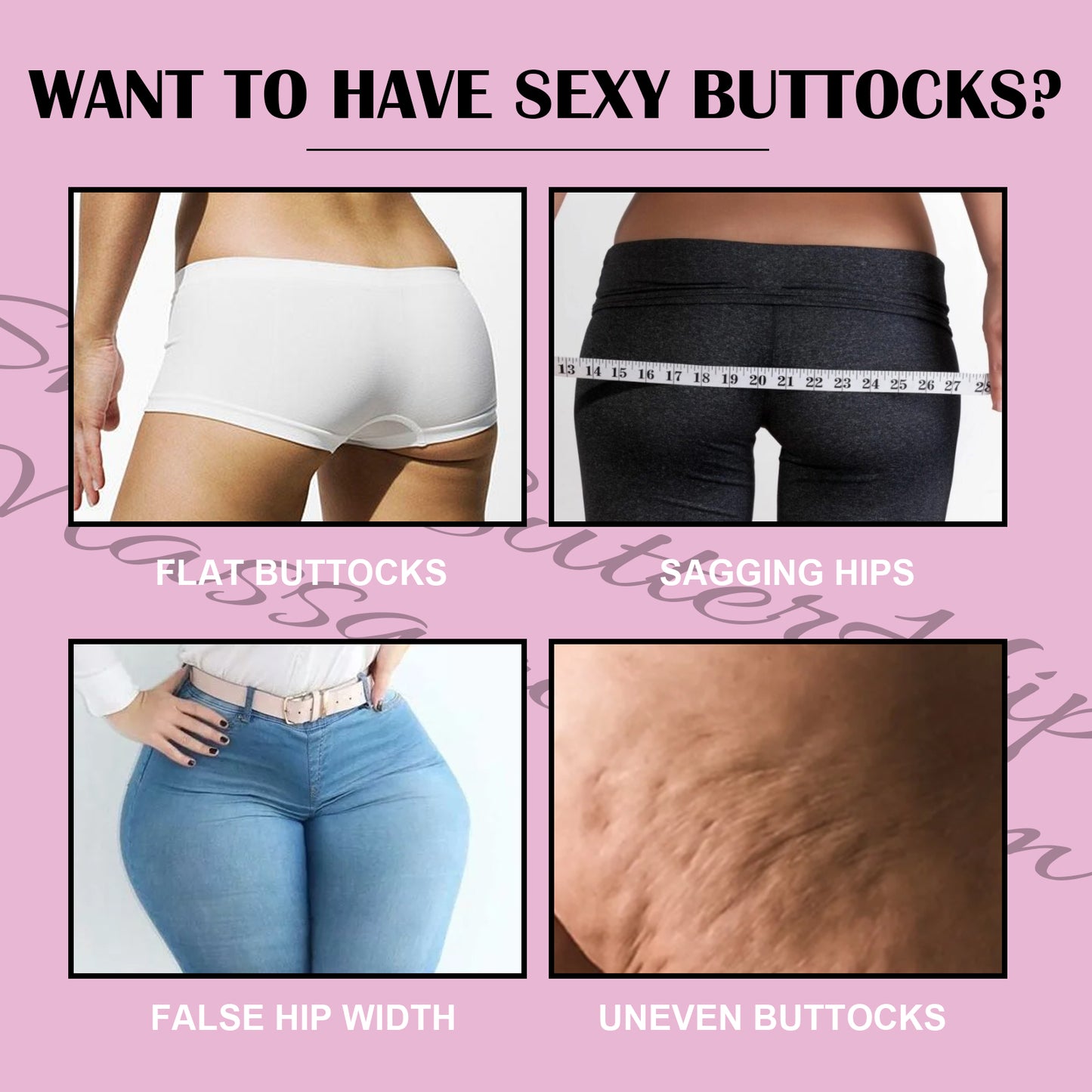 EELHOE Hip Plumping Cream Hip Massage Firming Skin Plumping Butt Lifting Peach Butt Shaping Care Cream